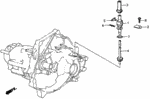 90637689000 - Transmission - Manual: CLIP, SPEEDOMETER CABLE for Honda Image
