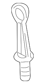 11431436293 - Engine: Dipstick for BMW: 323i, 325i, 325xi, 328i, 330i, 330xi, 525i, 528i, 530i, Z4 Image