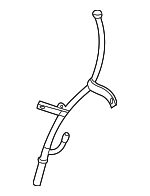 11437531258 - Engine: Guide Tube for BMW: 323i, 325i, 325xi, 328i, 330i, 330xi, 525i, 528i, 530i, Z4 Image