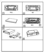 68003041AA - : Amplifier Bracket for Mopar Image