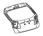 67005F4030 - Body: Lift Gate for Toyota: C-HR Image