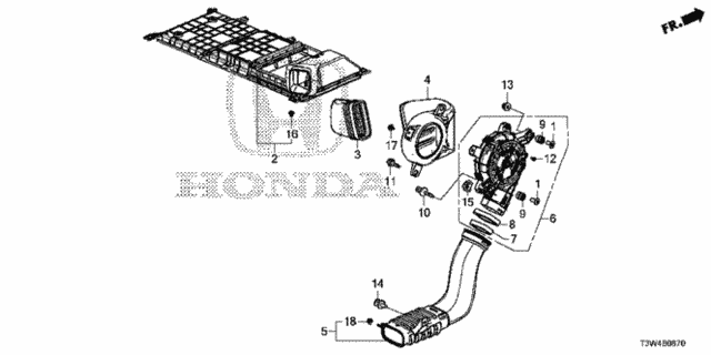 IPU Cooling Fan (1) for 2014 Honda Accord #0
