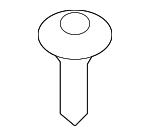 883952F000NM - Body: Headrest Guide for Kia: Spectra, Spectra5 Image