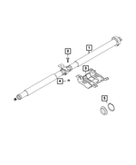 6511599AA - Four Wheel Drive; Differential and Drive Line: Bolt And Washer for Mopar Image