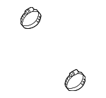 N0245056 - Engine: Intake Pipe Clamp for Audi: A4, A4 Quattro, A5, A5 Quattro, A6, A6 Quattro, A8 Quattro, RS6 Avant, RS7, RS7 Sportback, S6, S7, S8 Image