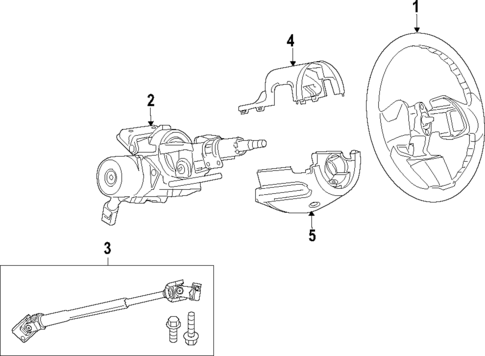 Steering Column for 2019 Fiat 124 Spider #0