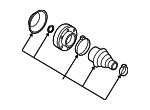 1K0498201H - Suspension: Inner Boot for Audi Image