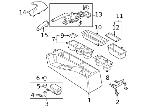 Parking Brake for 2008 BMW X3 #0