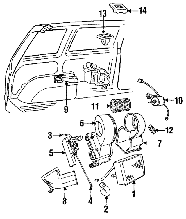 3849942 - HVAC: Heater Core for Mopar Image