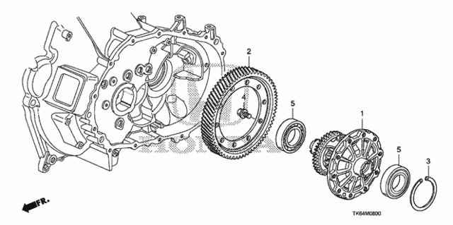 MT Differential for 2012 Honda Fit #0