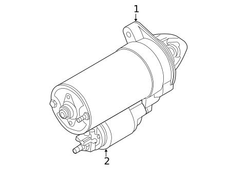 Starter for 2016 BMW X5 #0