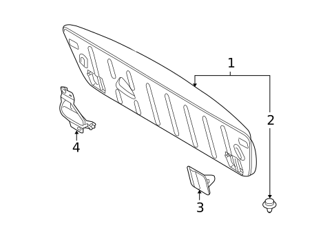 Interior Trim - Trunk for 2005 Mini Cooper #0