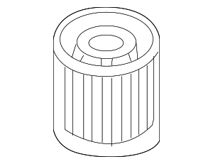 12605566 - : 2003-2011 Saab - Oil Filter No Seal for Saab: 9-3, 9-3X, 9-5 Image