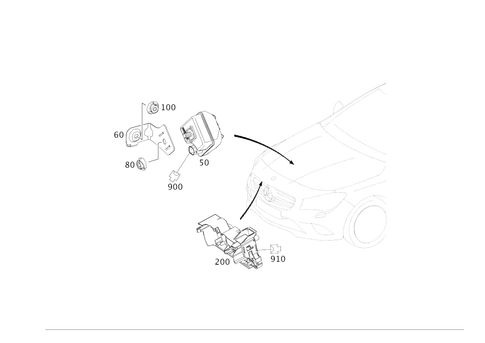 Antitheft Alarm System for 2014 Mercedes-Benz CLA250 #0