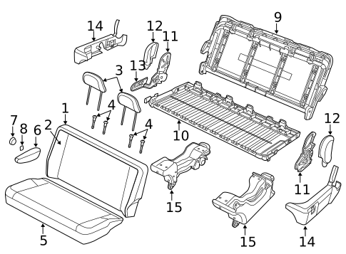 Second Row Seats for 2013 Dodge Grand Caravan #0