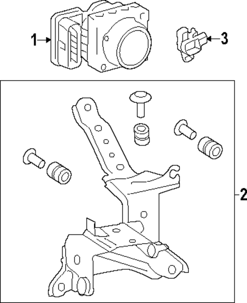 Anti-Lock Brakes for 2025 Toyota Crown #1