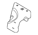 55565837 - Exhaust: Upper Shield for Saab: 9-3X Image