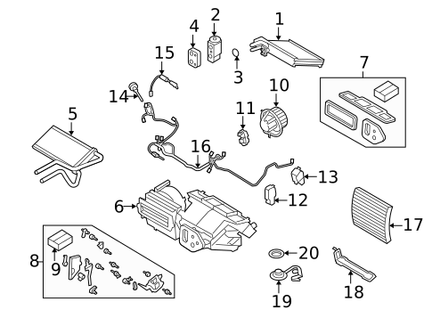 Blower Motor & Fan for 2011 BMW Z4 #0