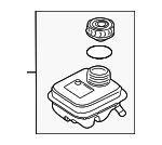4B0611301E - Body: Reservoir for Audi Image