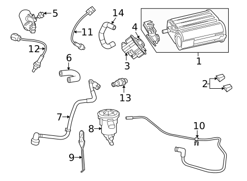 Powertrain Control for 2009 Dodge Challenger #1