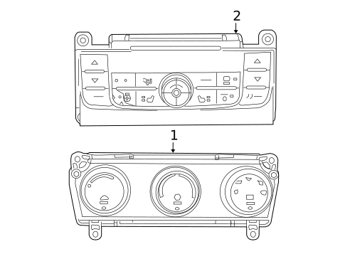 Controls for 2013 Dodge Grand Caravan #1