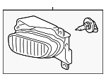 812100C010 - : Fog Lamp Assembly for Toyota: Tundra Image