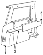 4746037 - Body: Side Panel for Dodge: Caravan Image