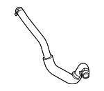 254153D100 - Cooling System: Lower Hose for Hyundai Image