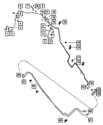 52855276AB - Brakes: Brake Tube for Mopar Image image