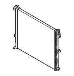 17118666811 - Cooling System: Auxiliary Radiator for BMW Image image