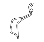 1L2Z17A605AA - Body: Washer Hose for Ford: Explorer | Lincoln: Aviator | Mercury: Mountaineer Image