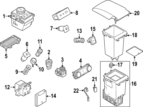 Ignition Lock for 2022 Land Rover Range Rover #0