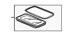 70200TP6A01 - : Sunroof Glass for Honda: Accord Crosstour, Crosstour Image