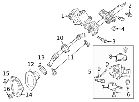 Ignition Lock for 2011 Toyota Sienna #1