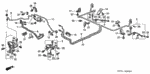46380SH3000 - Chassis: GROMMET A, BRAKE PIPE for Acura Image