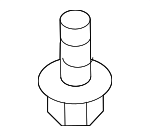 9A700123400 - Body: Hinge Plate Mount Bolt for Porsche Image