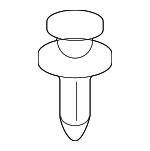 10134407 - Body: Bumper Cover Upper Retainer for GM Image