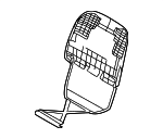 876907JA0A - Body: Seat Back Panel for Nissan Image