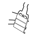 876197JA2A - Body: Lumbar Adjuster for Nissan Image