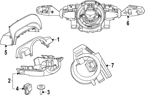 Shroud, Switches & Levers for 2025 Mini Countryman #0