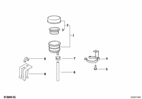 Rear Wheel Brake for 1994 BMW-Motorrad K 1100 RS #2
