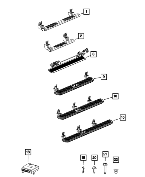 Running Boards and Side Steps for 2021 Ram 3500 #0