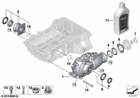 Final Drive (Front Axle) for 2023 BMW M5 #0