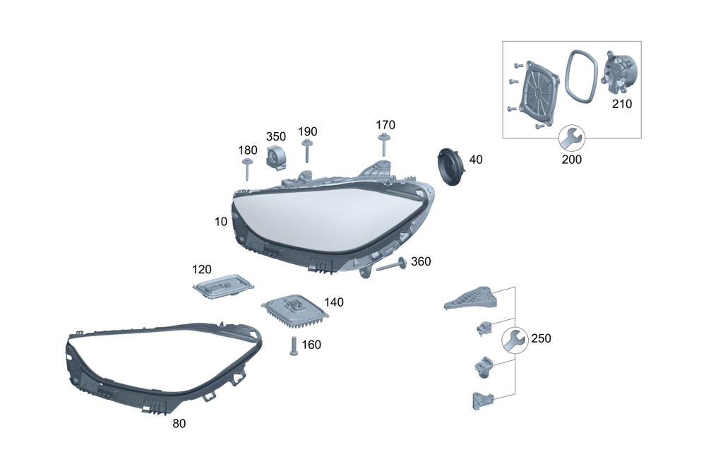 223-900-77-35 - Control Unit 1956-2026 Mercedes-Benz | MB