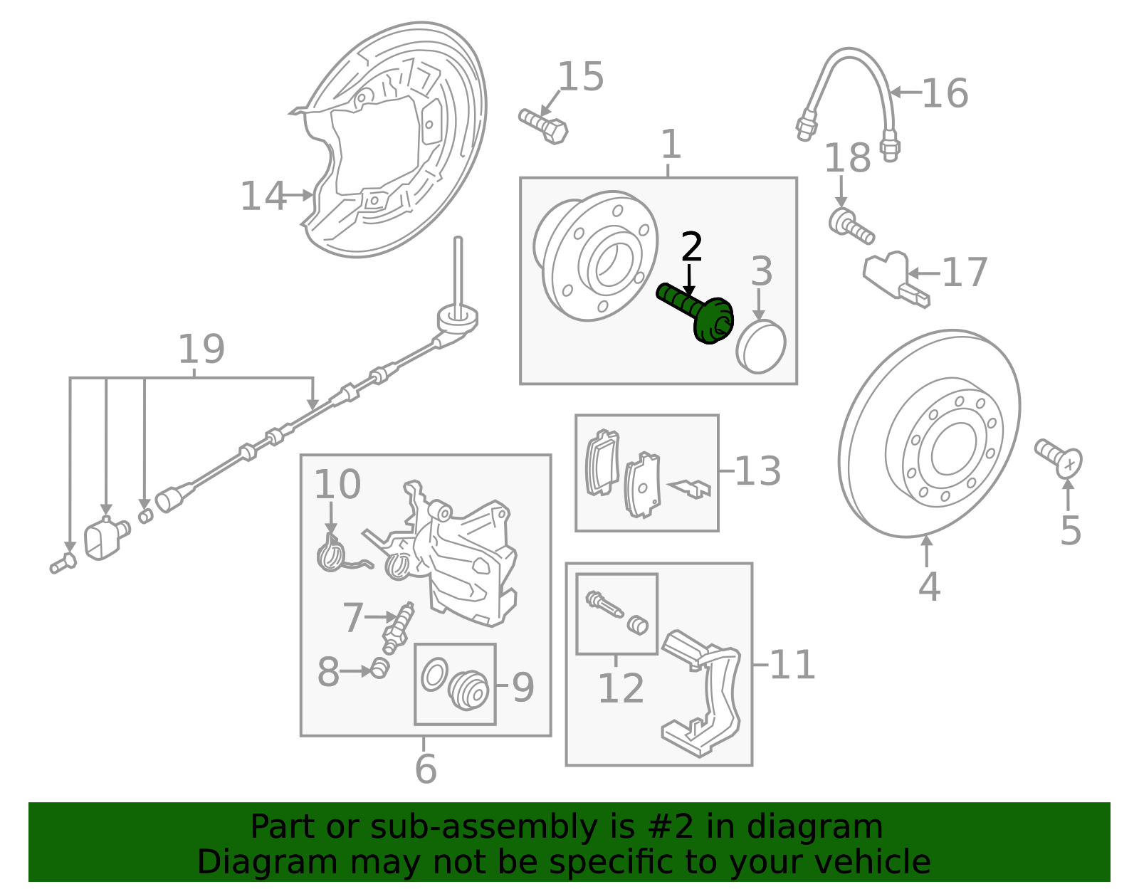 Bearing Assembly Bolt WHT-007-150 | OEM Parts Online