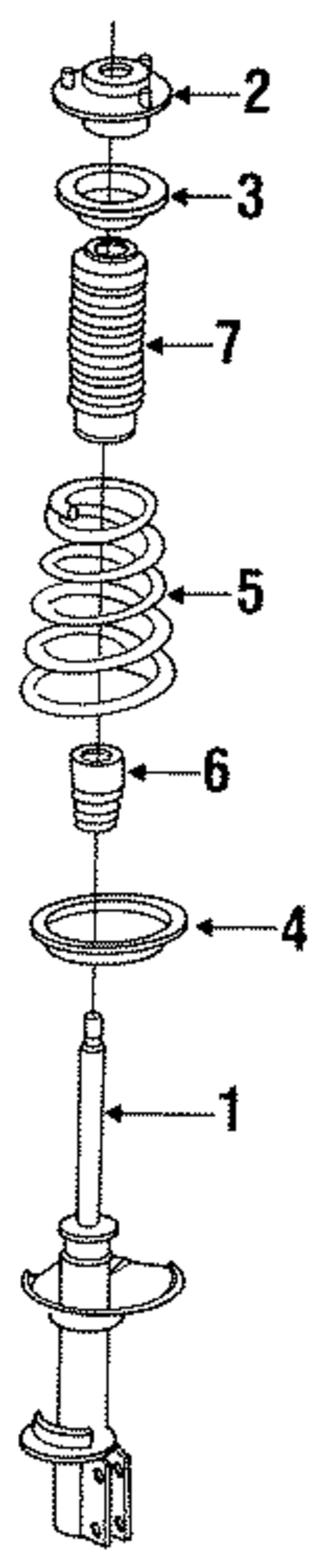 20362AA711 - : Strut for Subaru Image