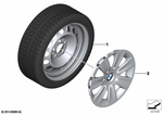36112153185 - Retrofitting / Conversion / Accessories: Complete Wheel Winter for BMW: 323i, 328i, 328xi Image image