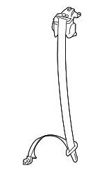 64660SG080VH - : Lap &amp; Shoulder Belt for Subaru Image