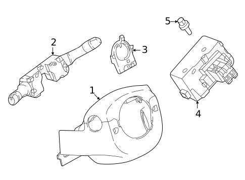 Shroud, Switches & Levers for 2021 Nissan Sentra #0