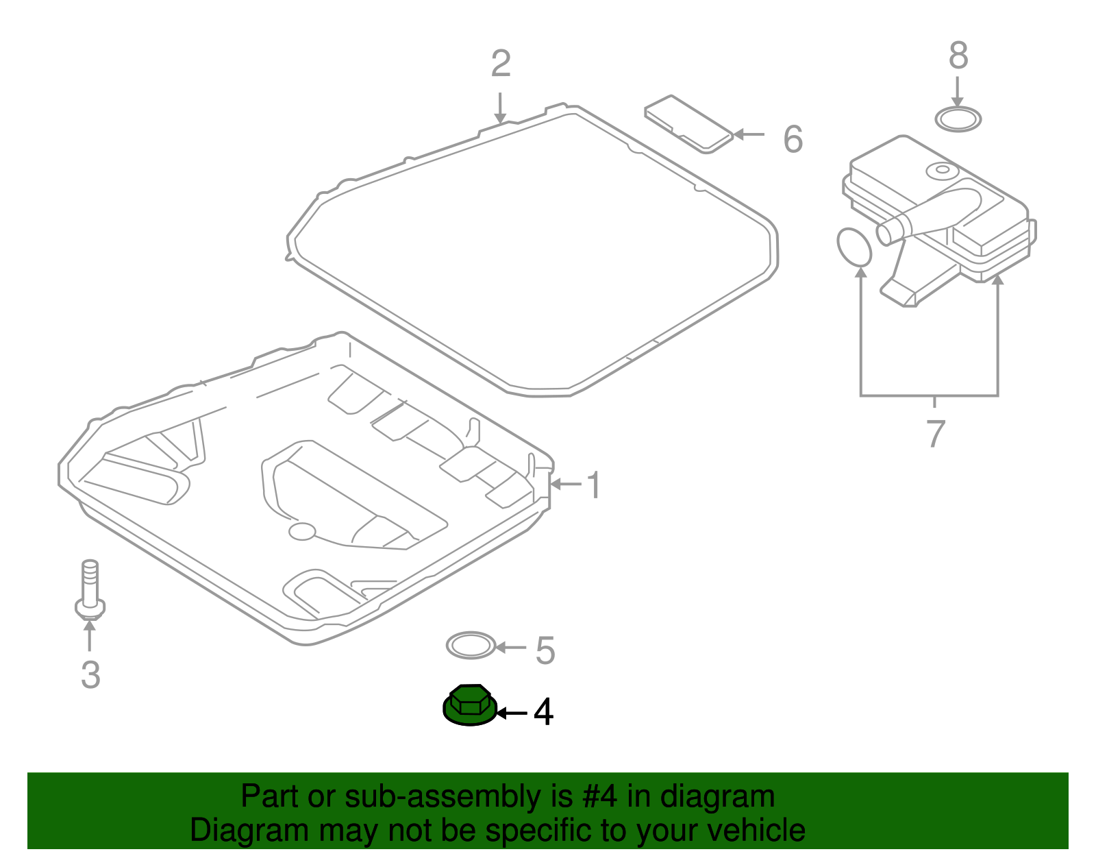 WHT-003-487 - 2010-2011 Audi - Drain Plug 2010-2011 Audi | European OEM ...